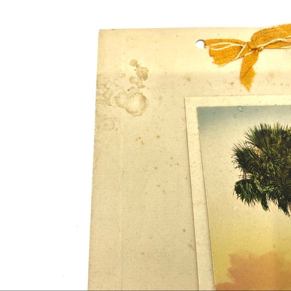 SOLD 1935 Calendar EG. Barnhill Hand-Colored Beach - Picture 12 of 13